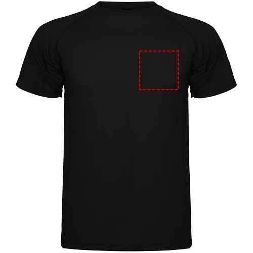 Montecarlo Sport T-Shirt für Herren schwarz
