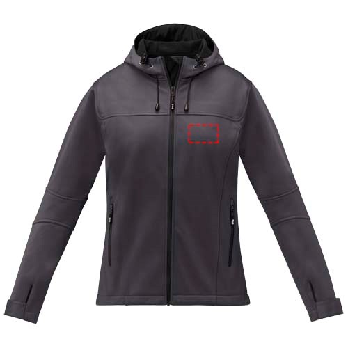 Match Softshelljacke für Damen storm grey