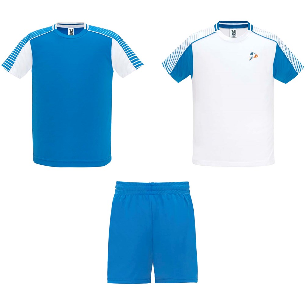 Juve Sport-Set für Kinder weiss, royalblau