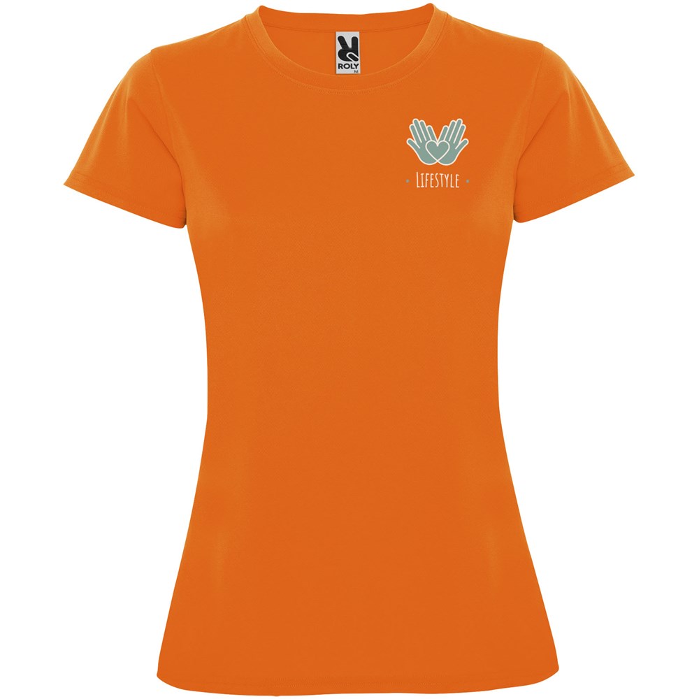 Montecarlo Sport T-Shirt für Damen Fluor Orange