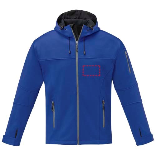 Match Softshelljacke für Herren blau