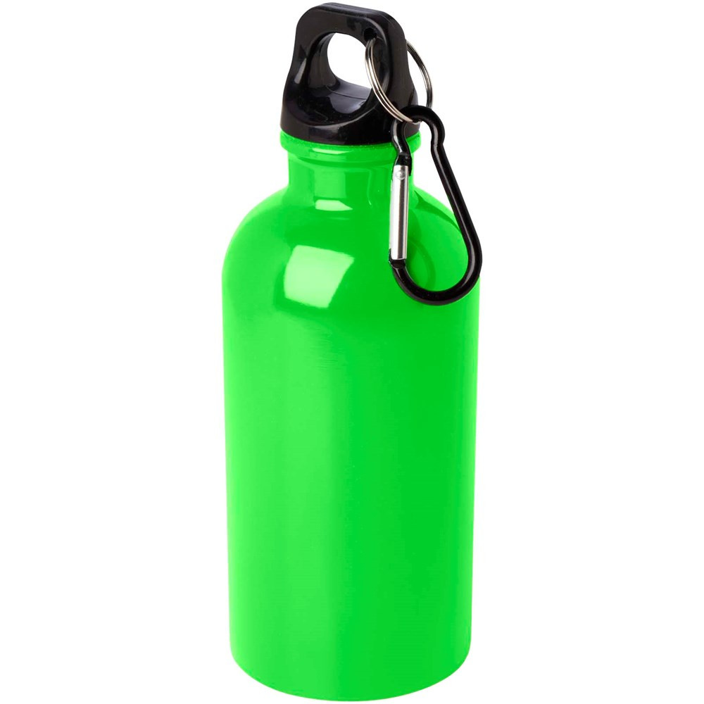 Oregon 400 ml RCS-zertifizierte, einwandige Trinkflasche aus Edelstahl mit Karabinerhaken