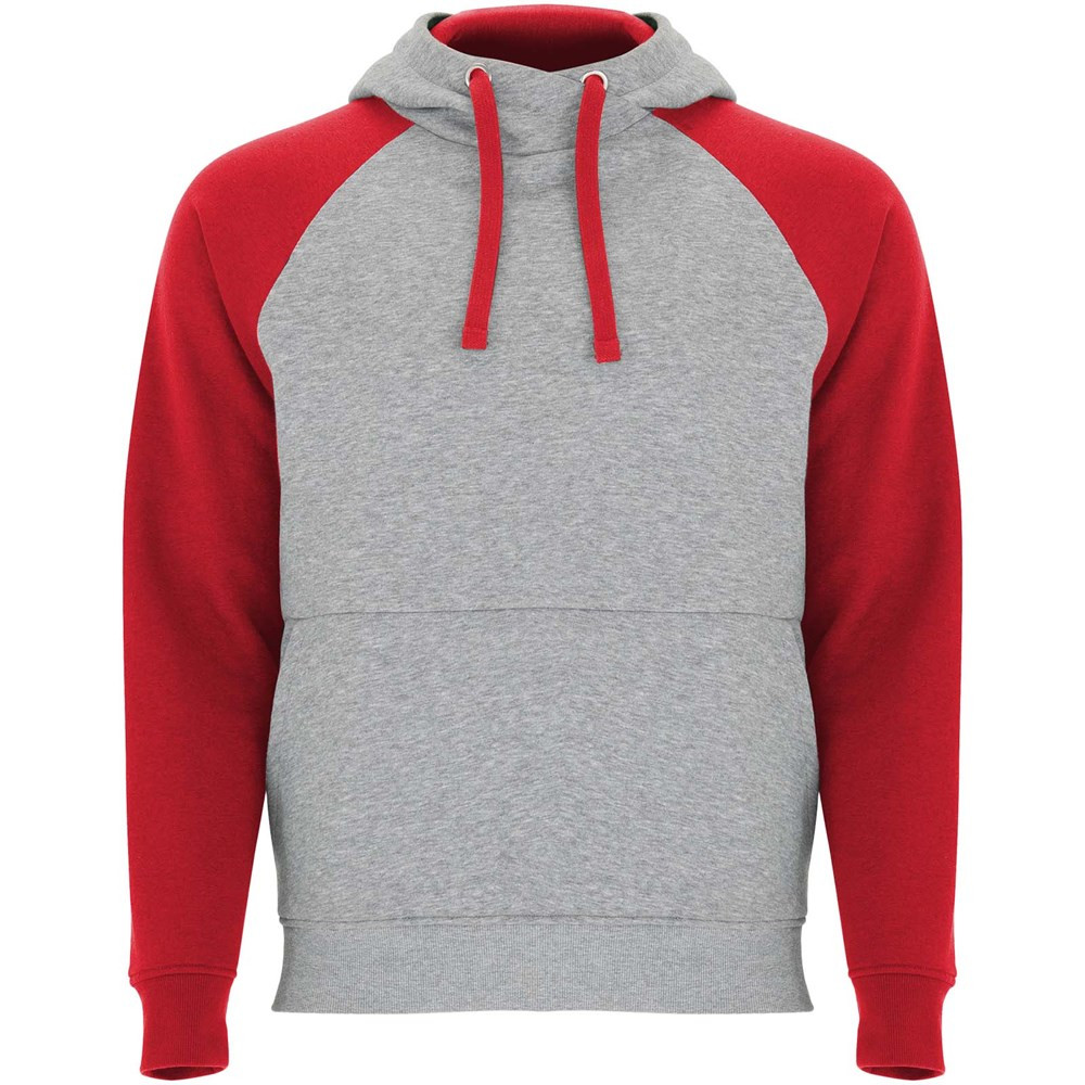 Badet zweifarbiger Kapuzenpullover Unisex