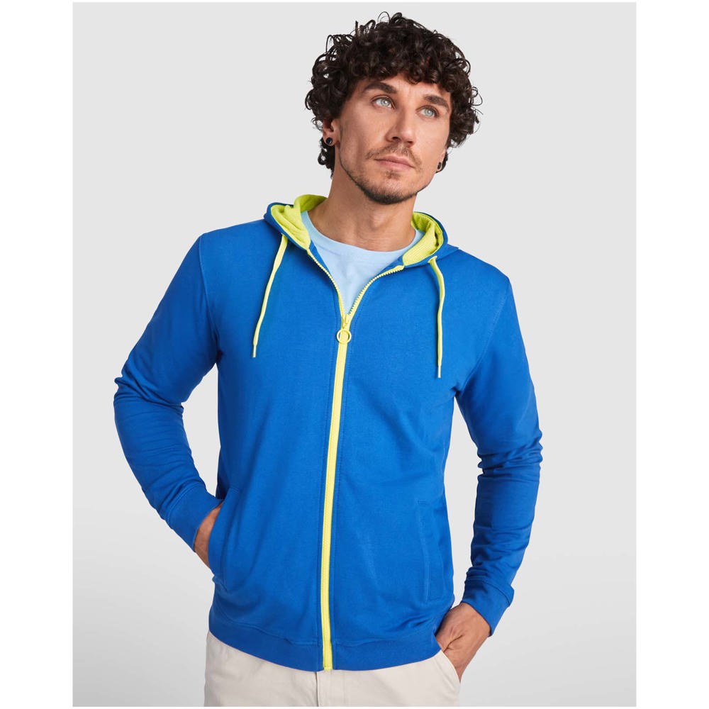 Fuji Kaputzensweatjacke Unisex heather grau