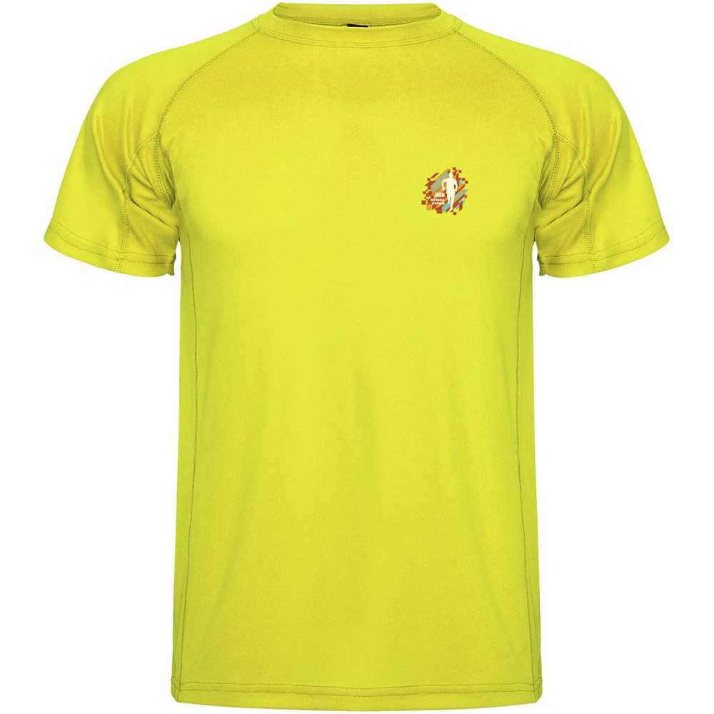Montecarlo Sport T-Shirt für Kinder Fluor Yellow