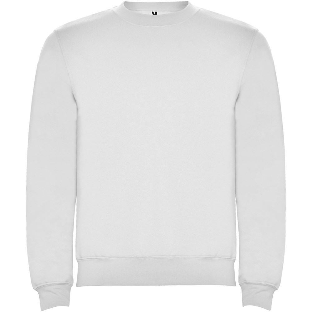 Clasica Sweatshirt mit Rundhalsausschnitt Unisex weiss