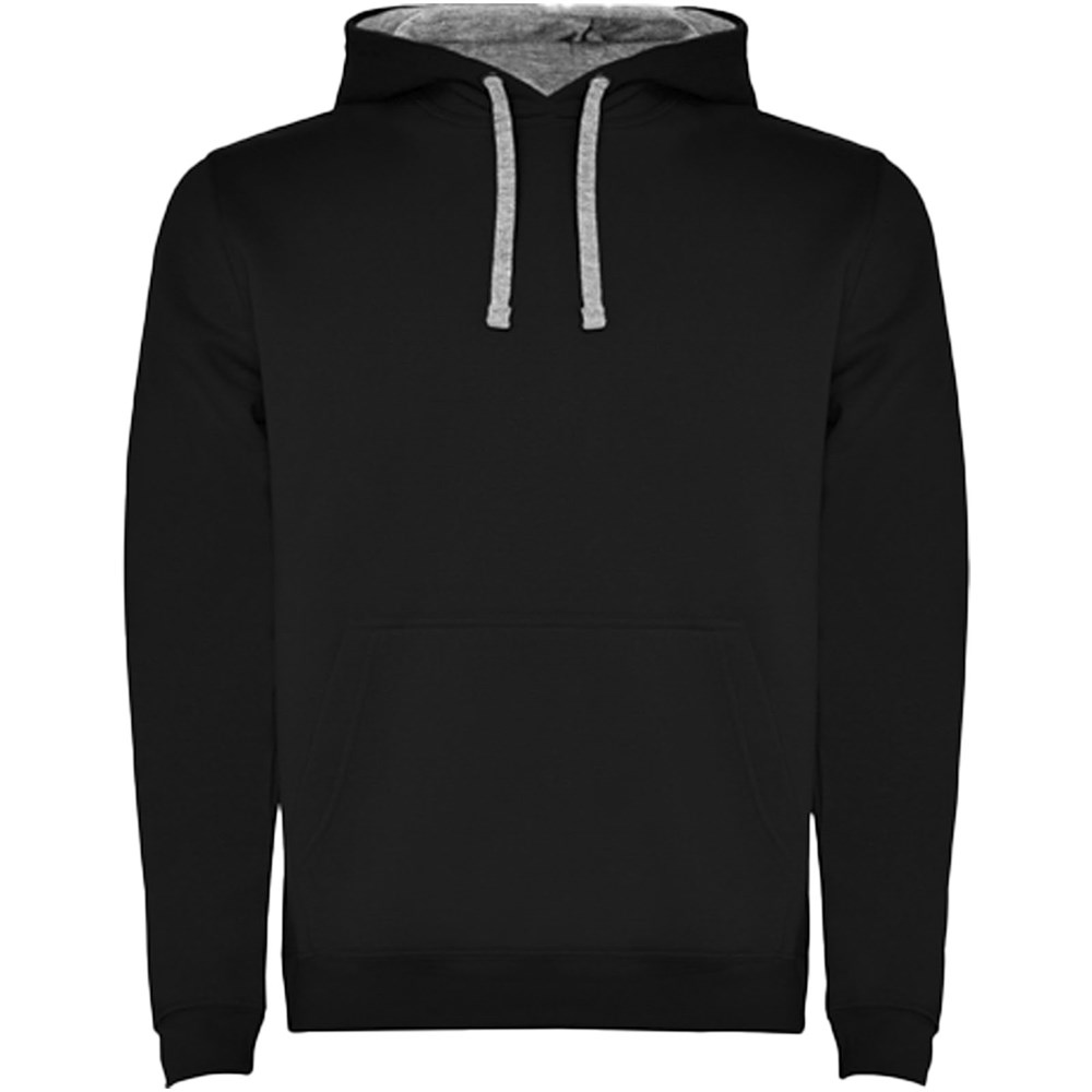 Urban Kapuzenpullover für Kinder schwarz, Marl Grey