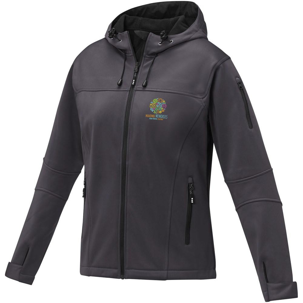 Match Softshelljacke für Damen storm grey