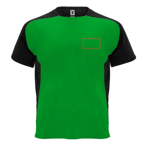 Bugatti T-Shirt Unisex aus recyceltem Material farngrün, schwarz