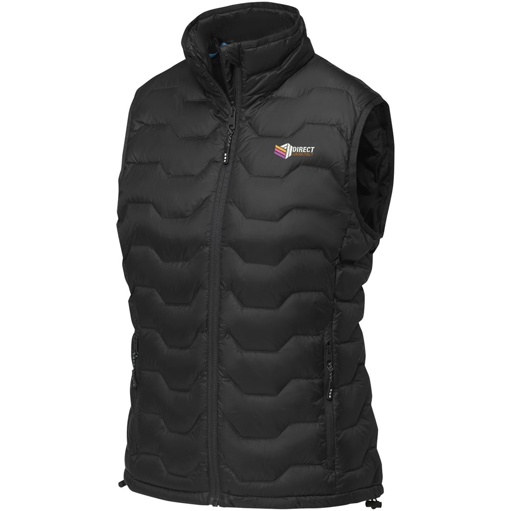 Epidote GRS isolierter Daunen-Bodywarmer für Damen aus recyceltem Material schwarz