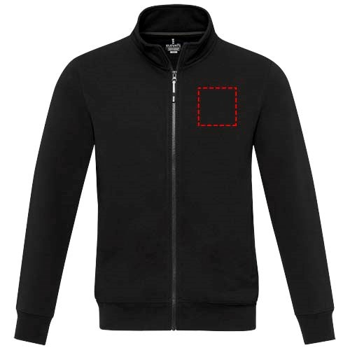 Galena Aware™ Sweatjacke aus recyceltem Material Unisex schwarz