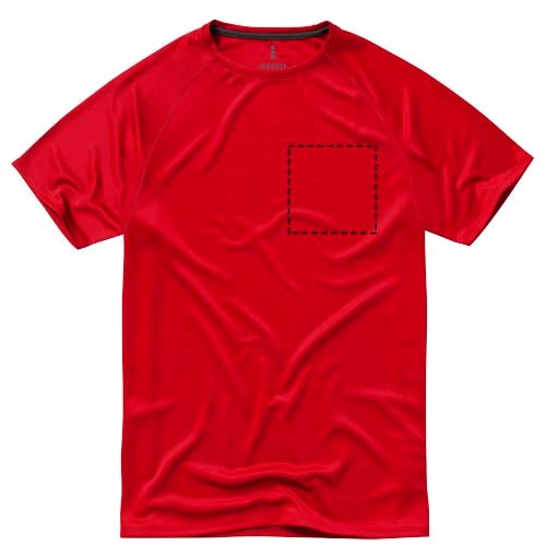Niagara T-Shirt cool fit für Herren rot