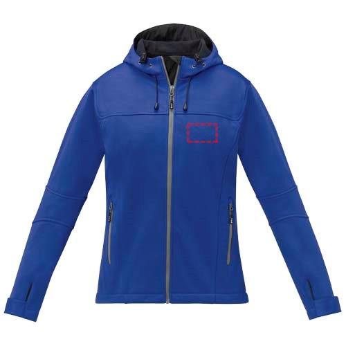 Match Softshelljacke für Damen blau