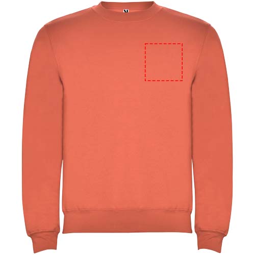 Clasica 280 g/m² Sweatshirt mit Rundhalsausschnitt Unisex koralle