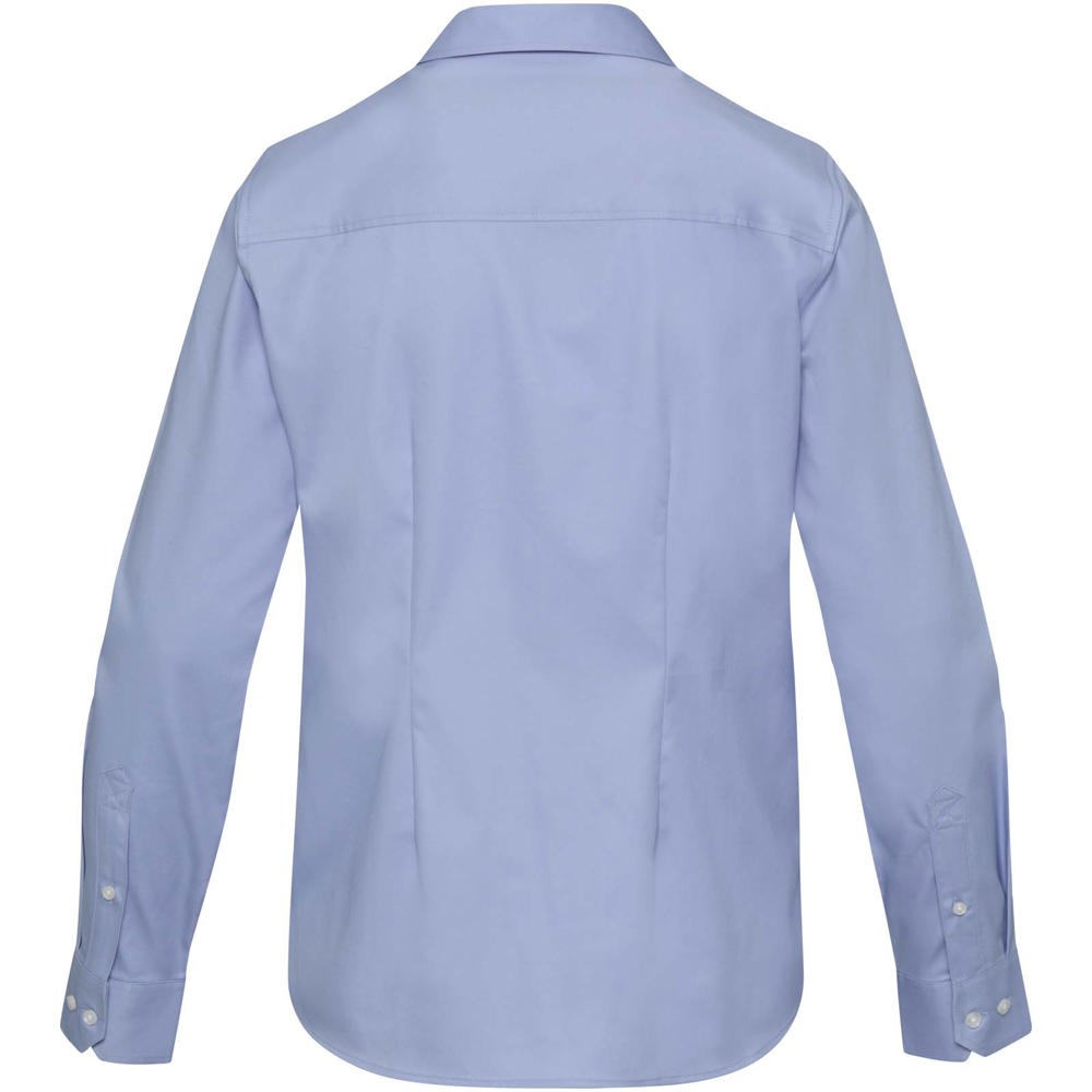 Citrine Twill Bluse hellblau