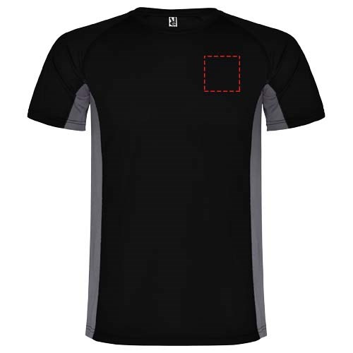 Shanghai Sport T-Shirt für Kinder schwarz, Dark Lead