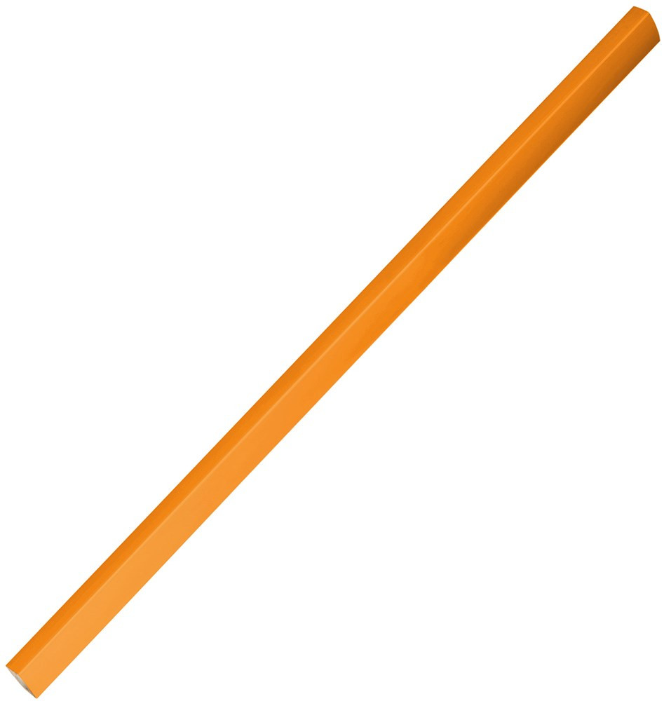 Zimmermannsbleistift, 24 cm, eckig-oval, ungespitzt
