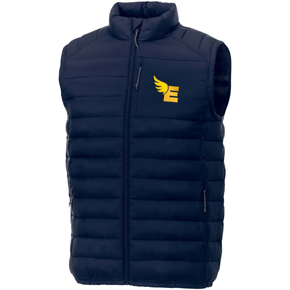 Pallas recycelter wattierter Bodywarmer für Herren navy
