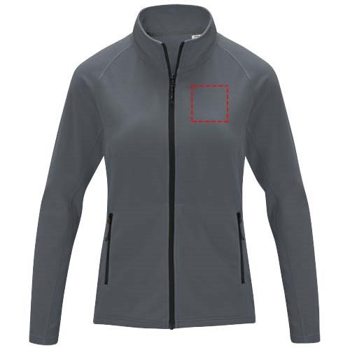 Zelus Fleecejacke für Damen storm grey