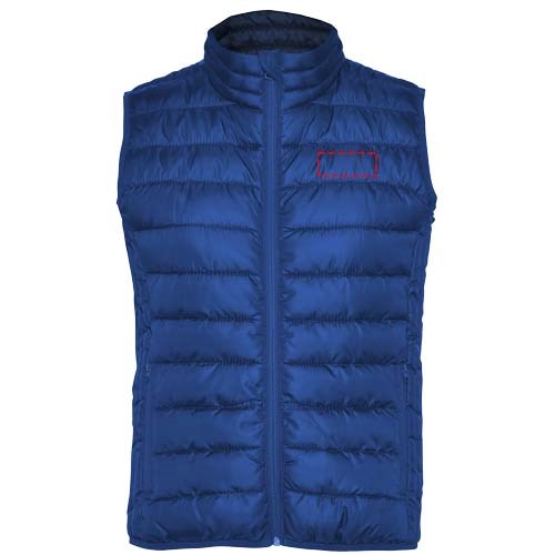 Oslo isolierter Bodywarmer für Damen Electric Blue