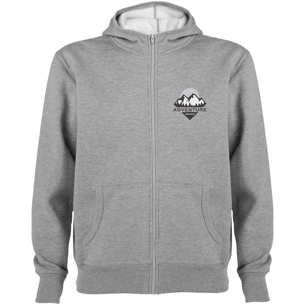 Montblanc Kapuzensweatjacke Unisex Marl Grey