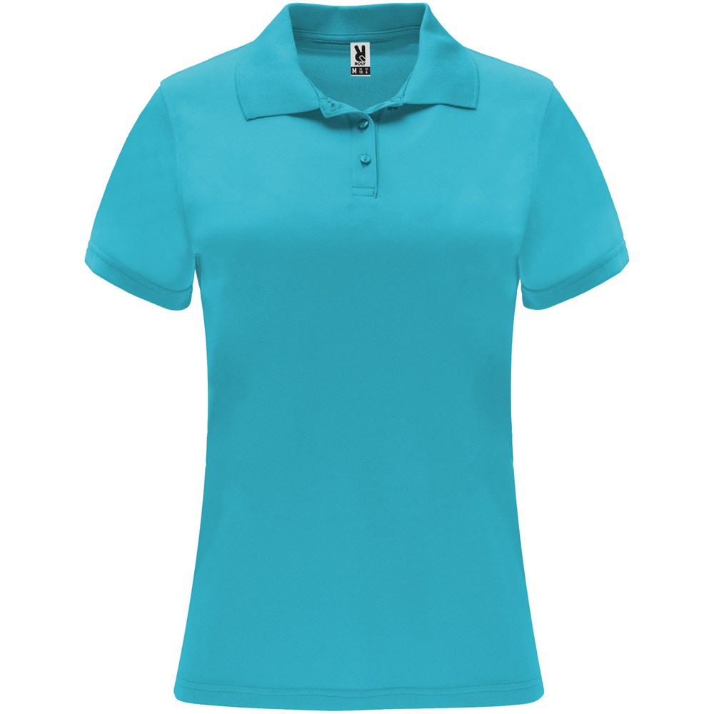 Monzha Sport Poloshirt für Damen türkis