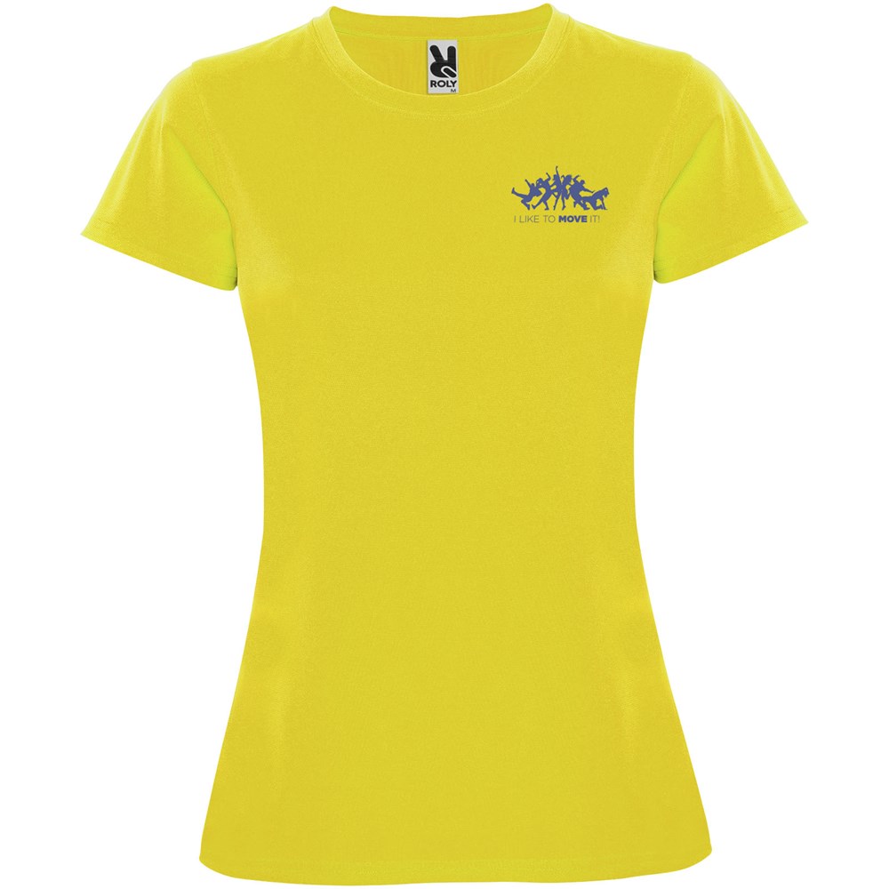 Montecarlo Sport T-Shirt für Damen gelb
