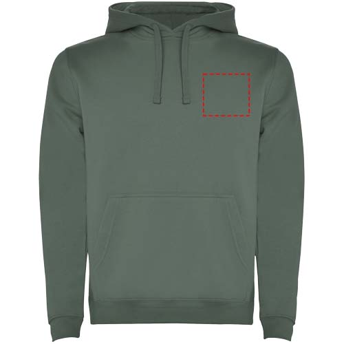 Urban 280 g/m² Kapuzenpullover für Herren lorbeergrün