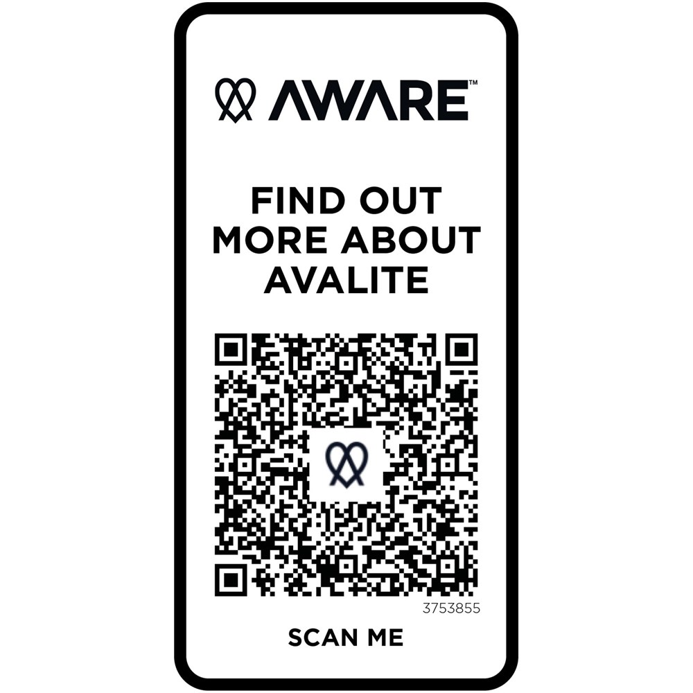 Avalite Aware™ T-Shirt aus recyceltem Material Unisex navy