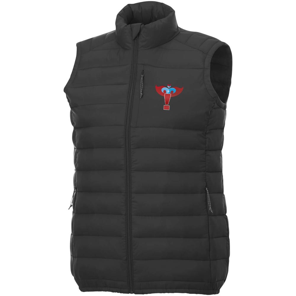 Pallas recycelter wattierter Bodywarmer für Herren schwarz