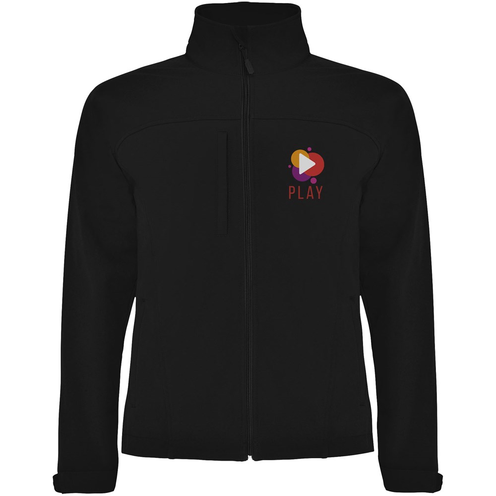 Rudolph Softshelljacke Unisex schwarz