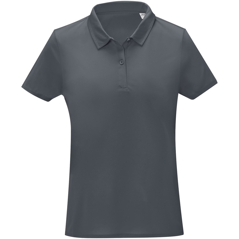 Deimos Poloshirt cool fit mit Kurzärmeln für Damen storm grey