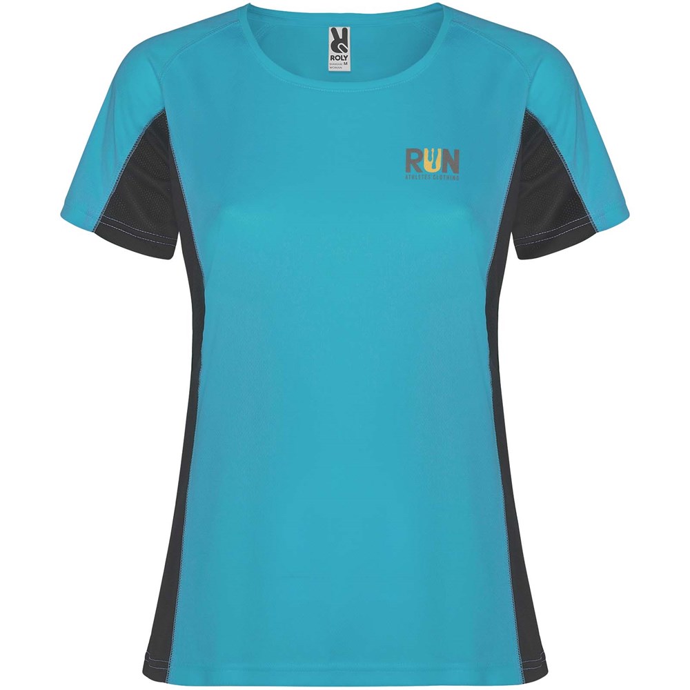 Shanghai Sport T-Shirt für Damen türkis, Dark Lead