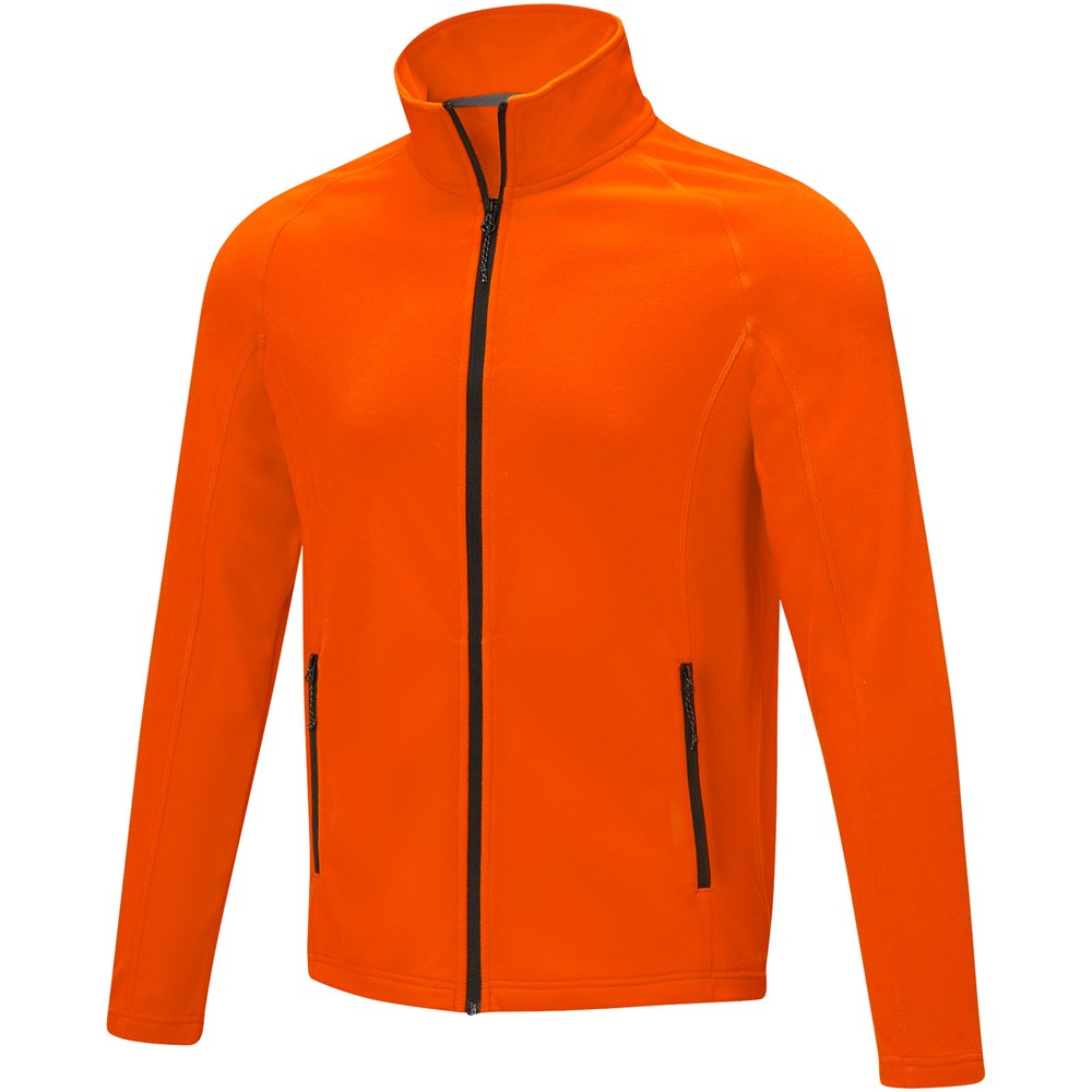 Zelus Fleecejacke für Herren orange