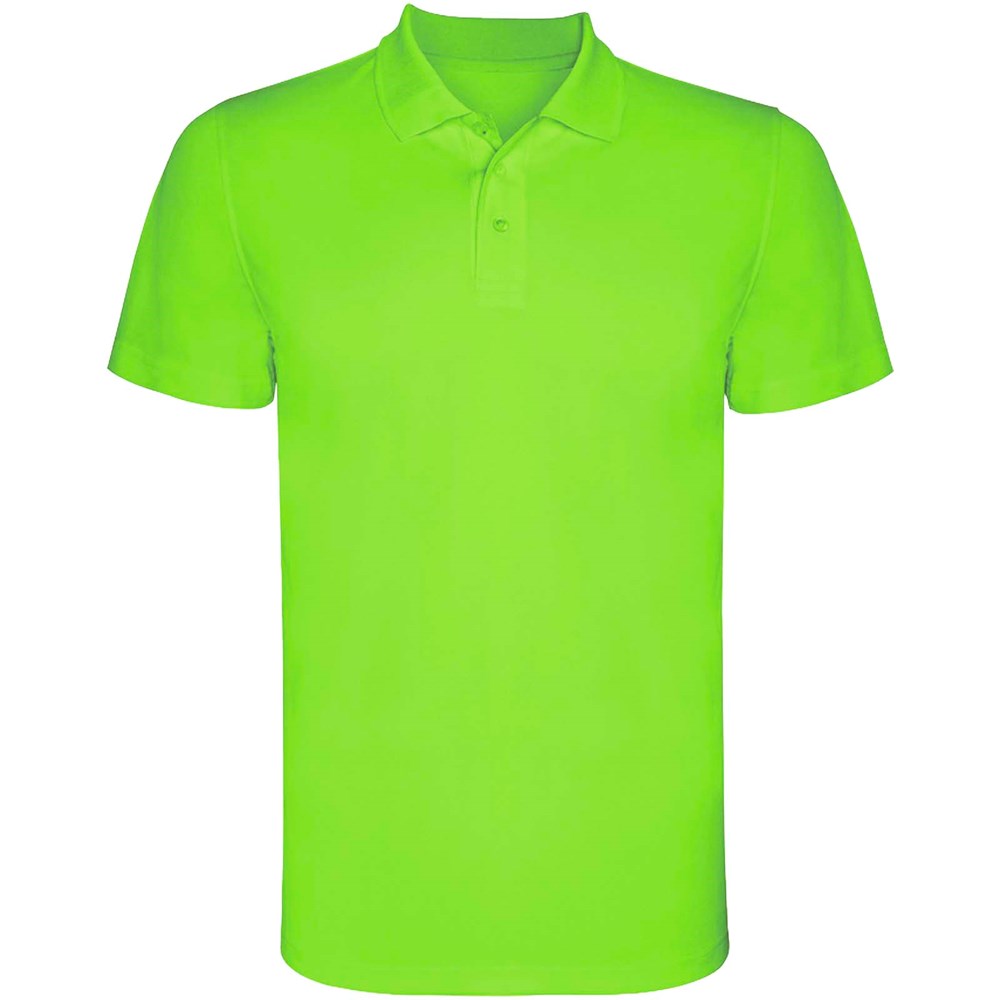 Monzha Sport Poloshirt für Herren limone