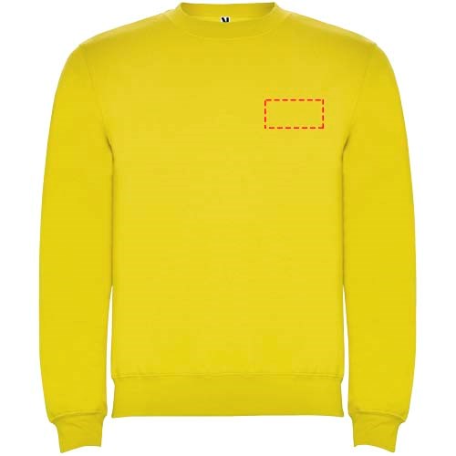 Clasica Sweatshirt mit Rundhalsausschnitt für Kinder gelb