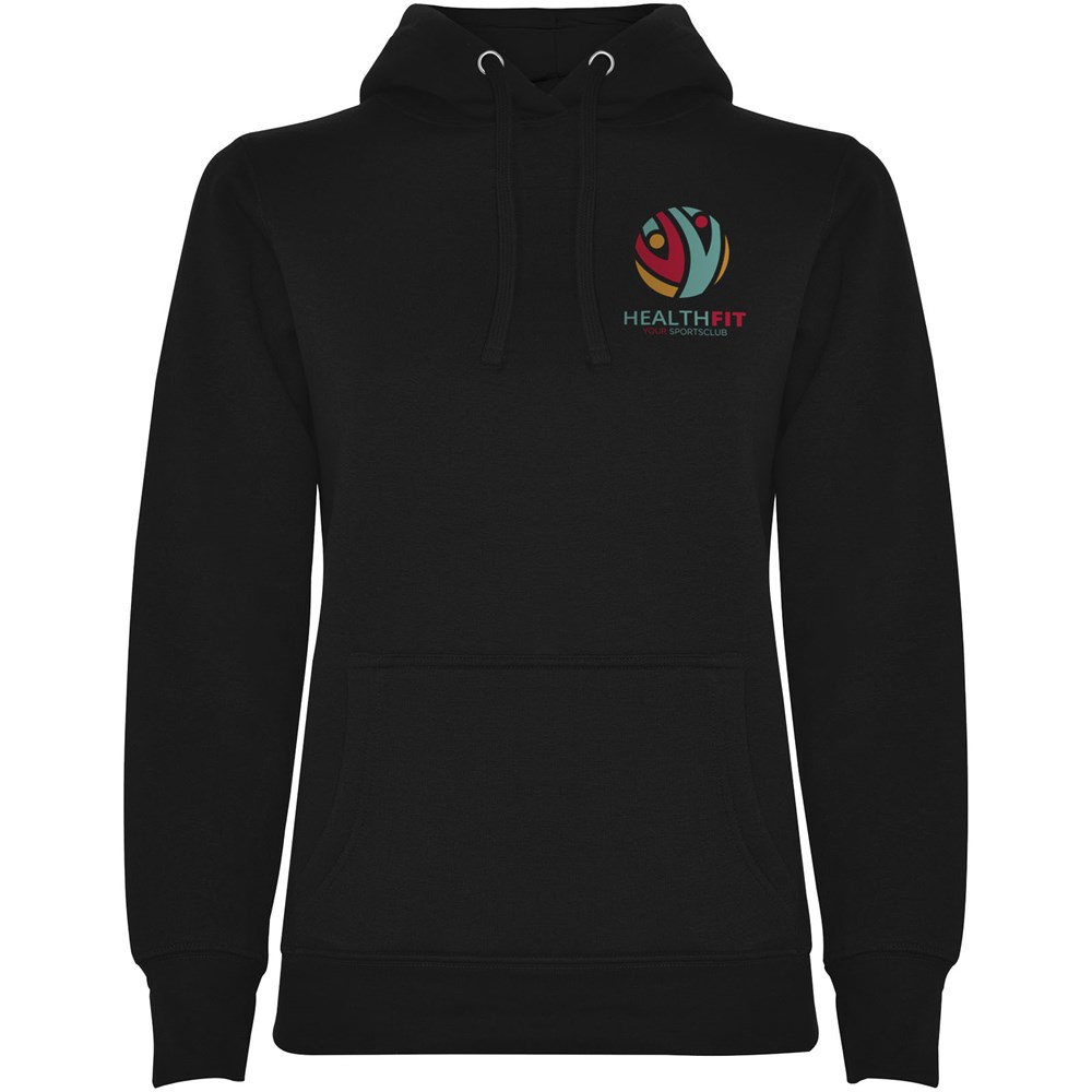 Urban Kapuzenpullover für Damen schwarz