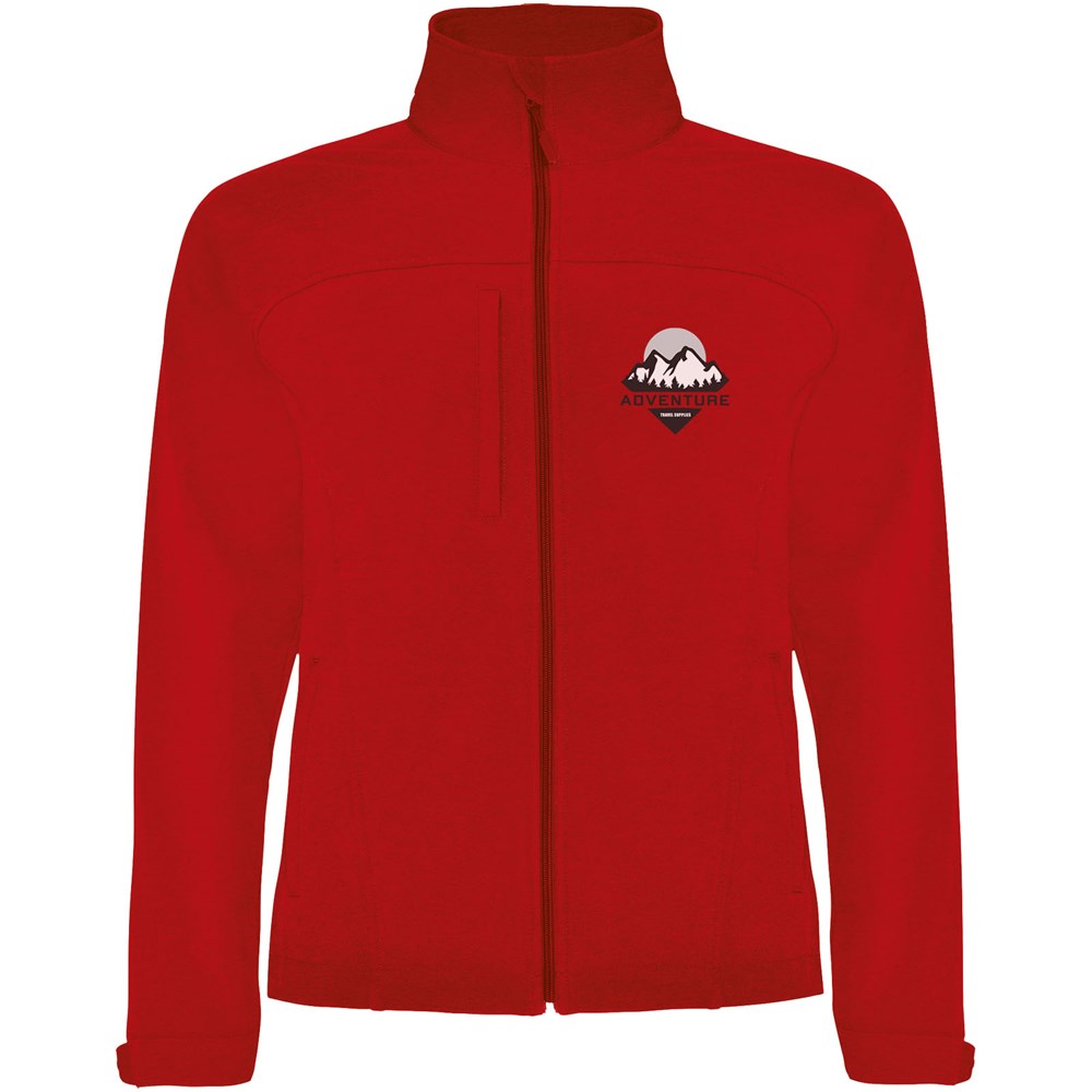 Rudolph Softshelljacke Unisex rot
