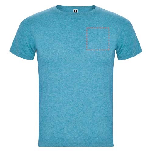 Fox T-Shirt für Herren Heather Turquoise