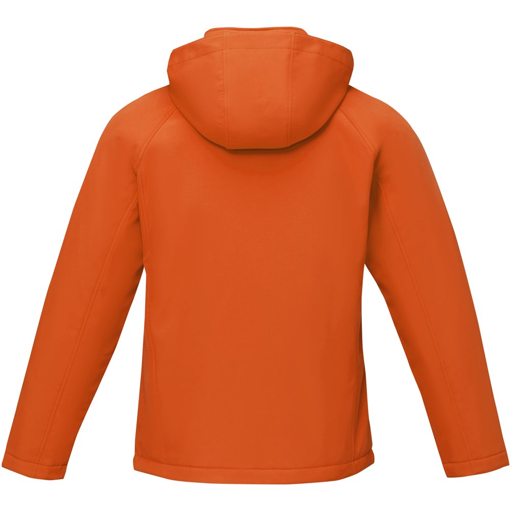 Notus wattierte Softshell Herrenjacke orange