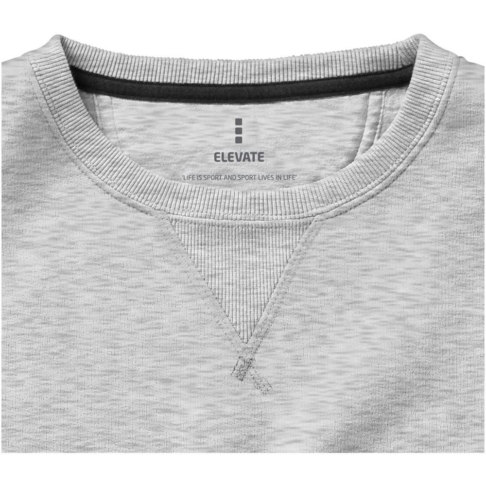 Surrey Sweatshirt mit Rundhalsausschnitt Unisex grau meliert