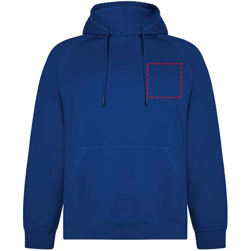 Vinson Kapuzenpullover aus Bio-Baumwolle Unisex royalblau