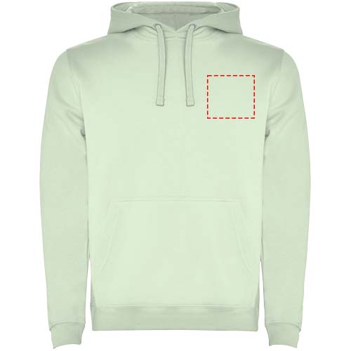 Urban 280 g/m² Kapuzenpullover für Herren nebelgrün