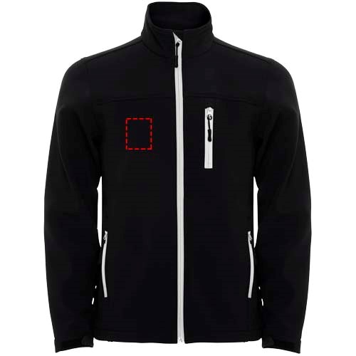 Antartida Softshelljacke für Kinder schwarz