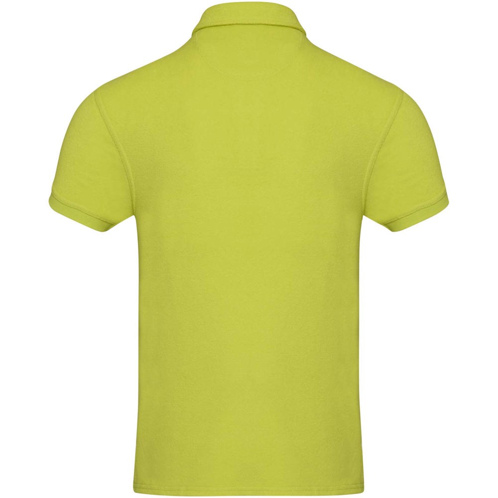 Akoya Poloshirt aus recyceltem Frottee Unisex limone