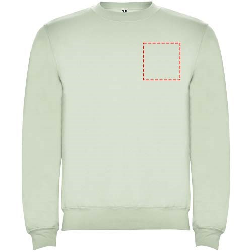 Clasica Sweatshirt mit Rundhalsausschnitt Unisex Mist Green