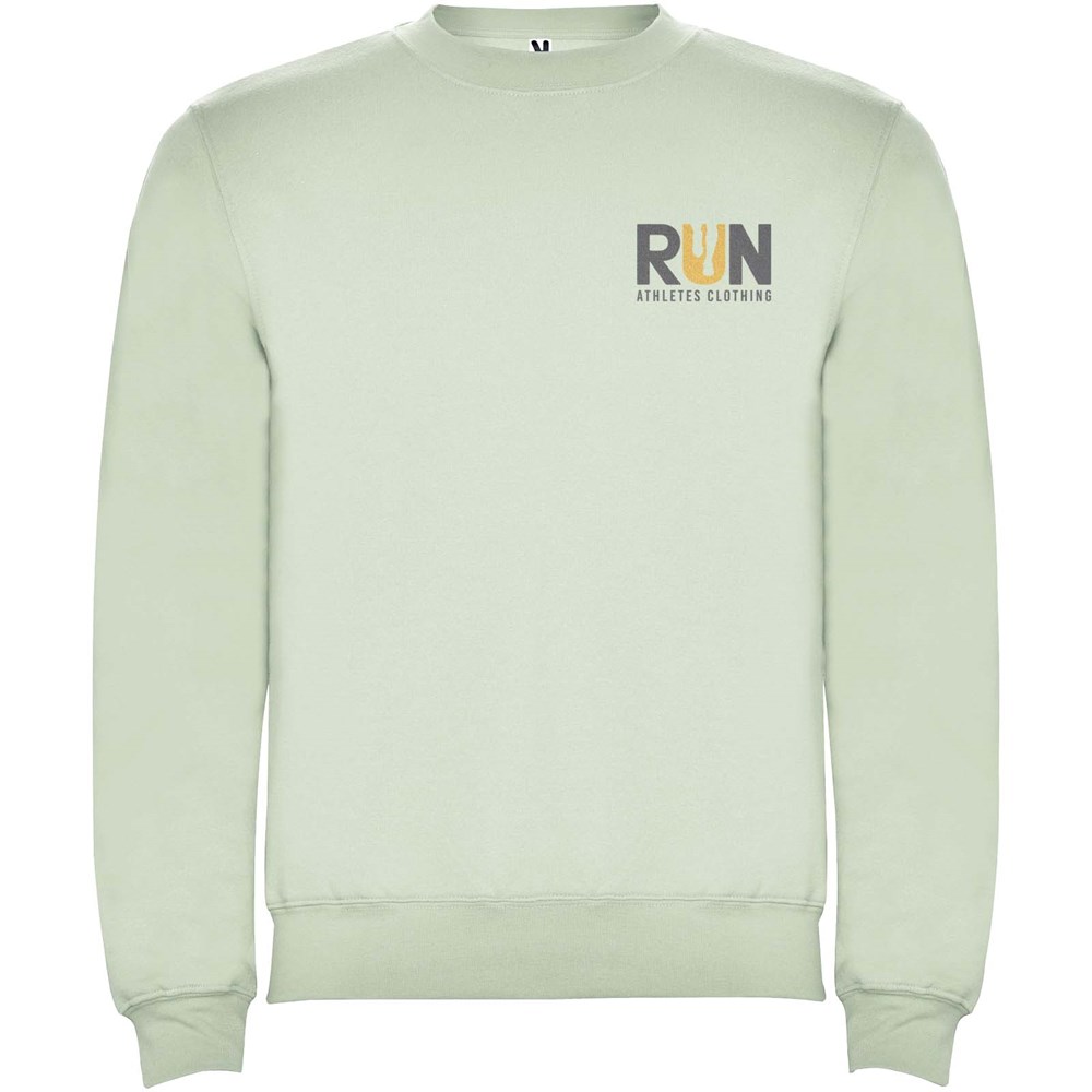 Clasica Sweatshirt mit Rundhalsausschnitt Unisex Mist Green