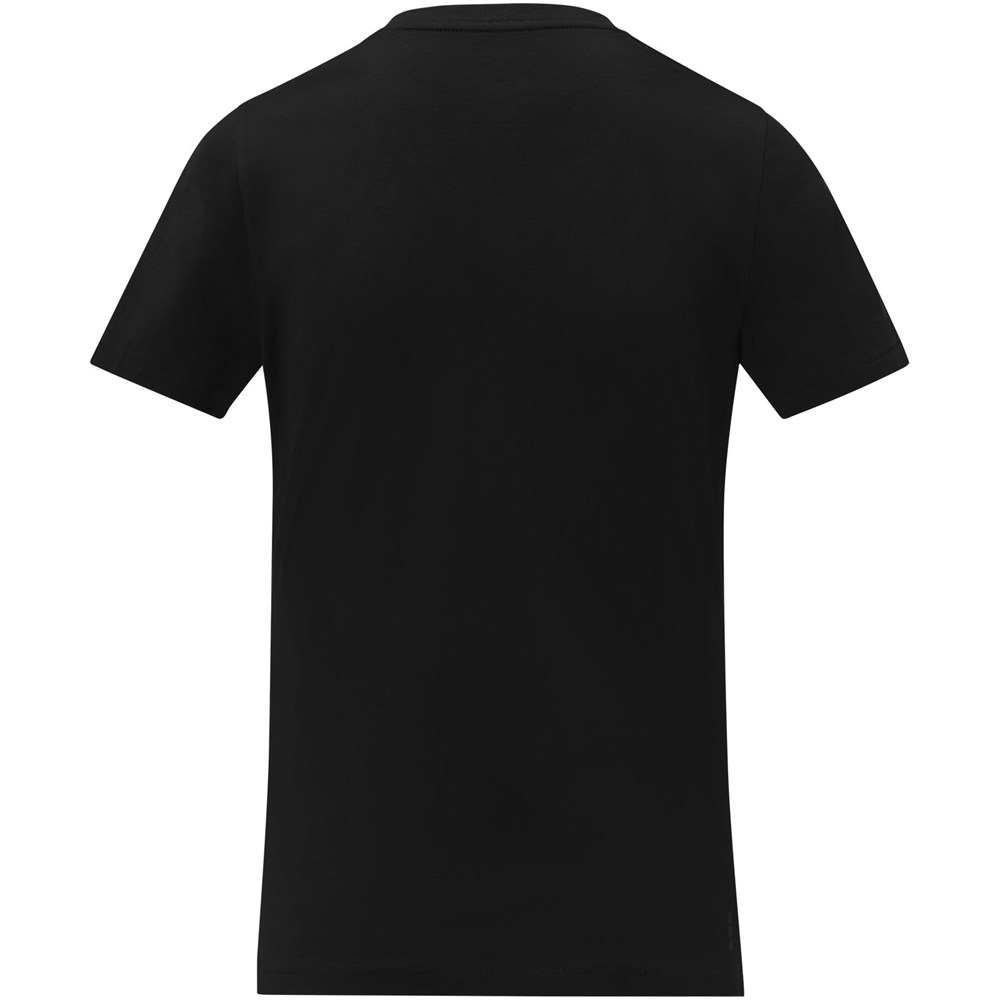 Somoto T-Shirt mit V-Ausschnitt für Damen schwarz