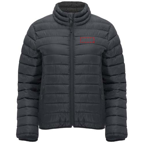 Finland isolierte Jacke für Damen Ebony