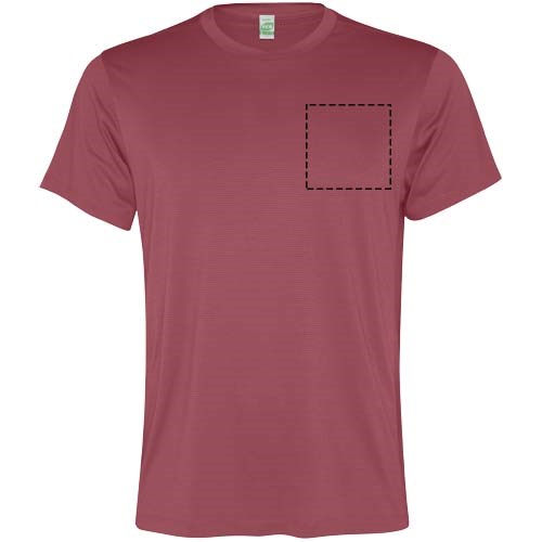 Slam Sport T-Shirt für Herren Berry Red